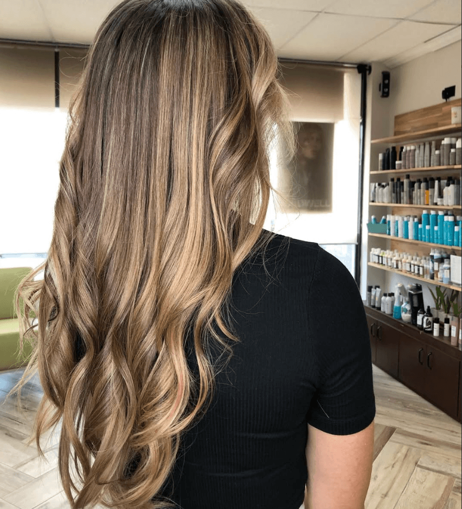 A modern, stylish haircut with clean lines and expertly crafted layers, showcasing a fresh and contemporary look.